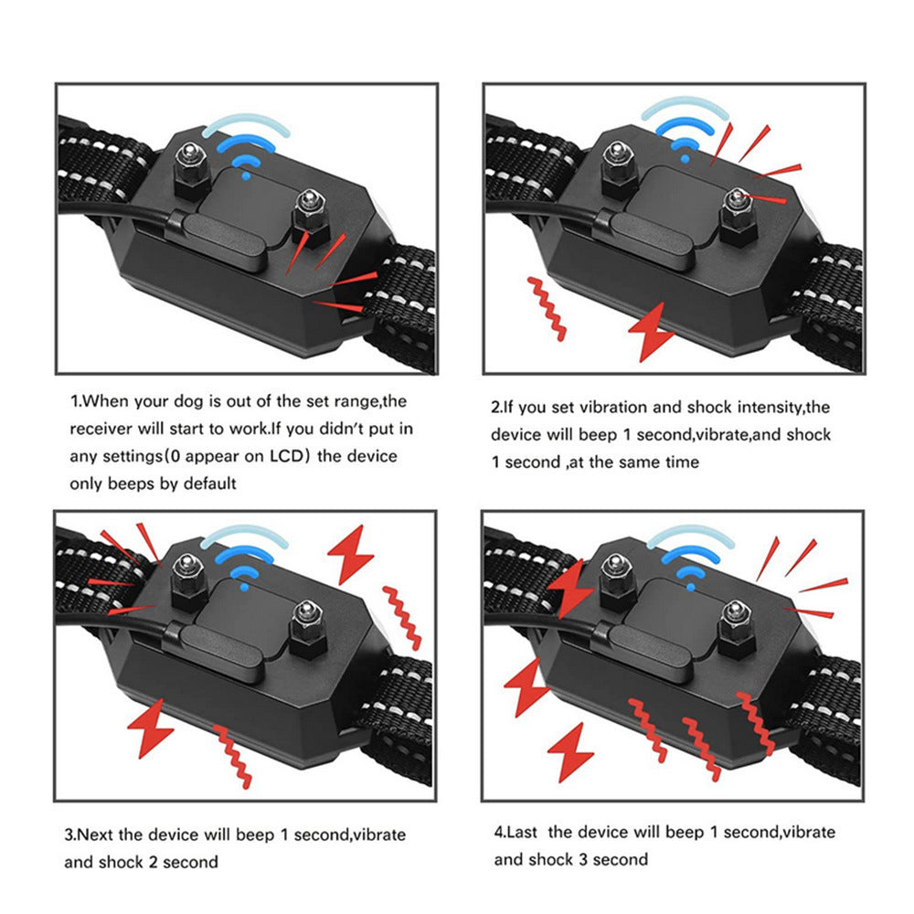 Pet Wireless Electronic Fence Gps Dog Trainer